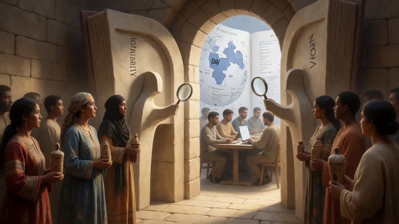 Diverse people excluded by strict Wikipedia policy gates
