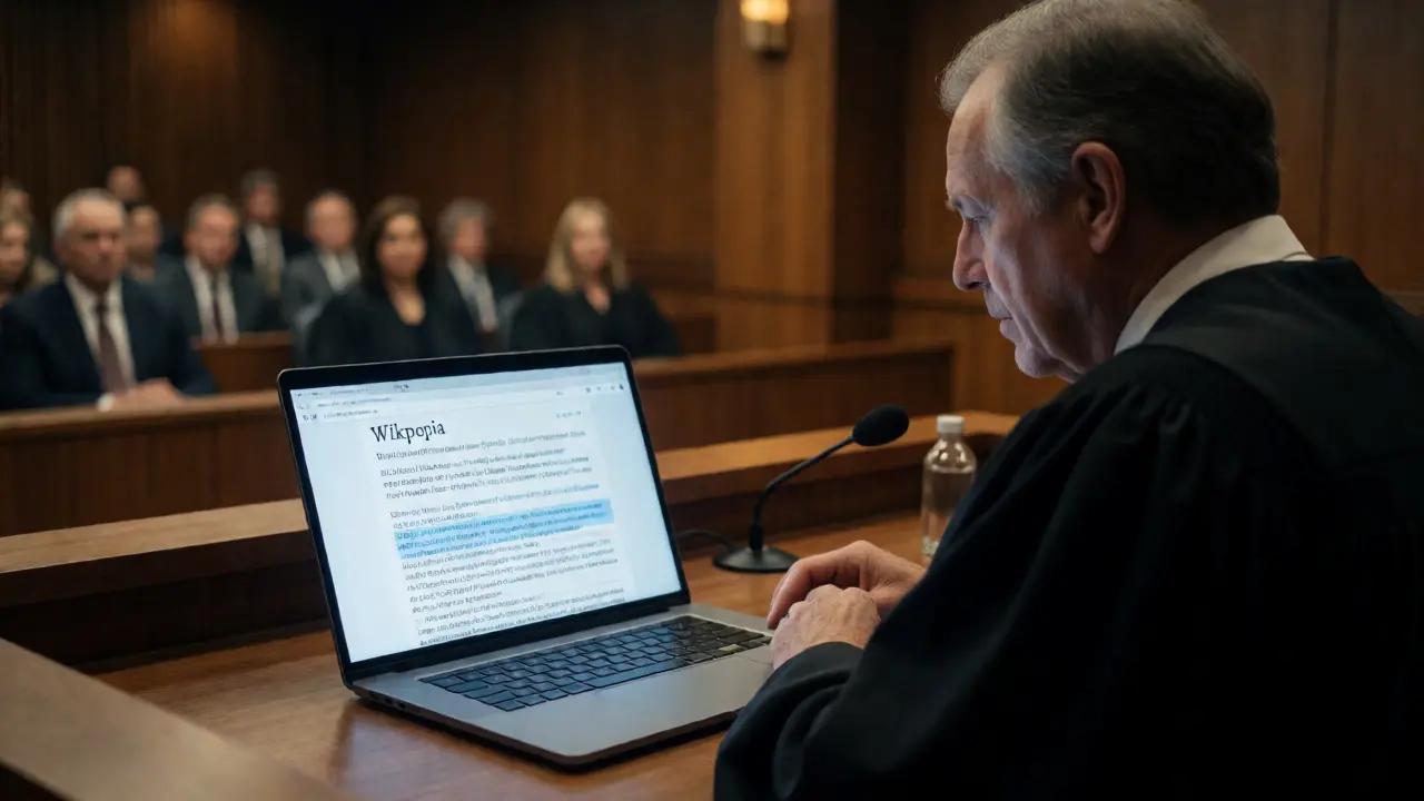 Legal Journalism: How Wikipedia Impacts Court Cases