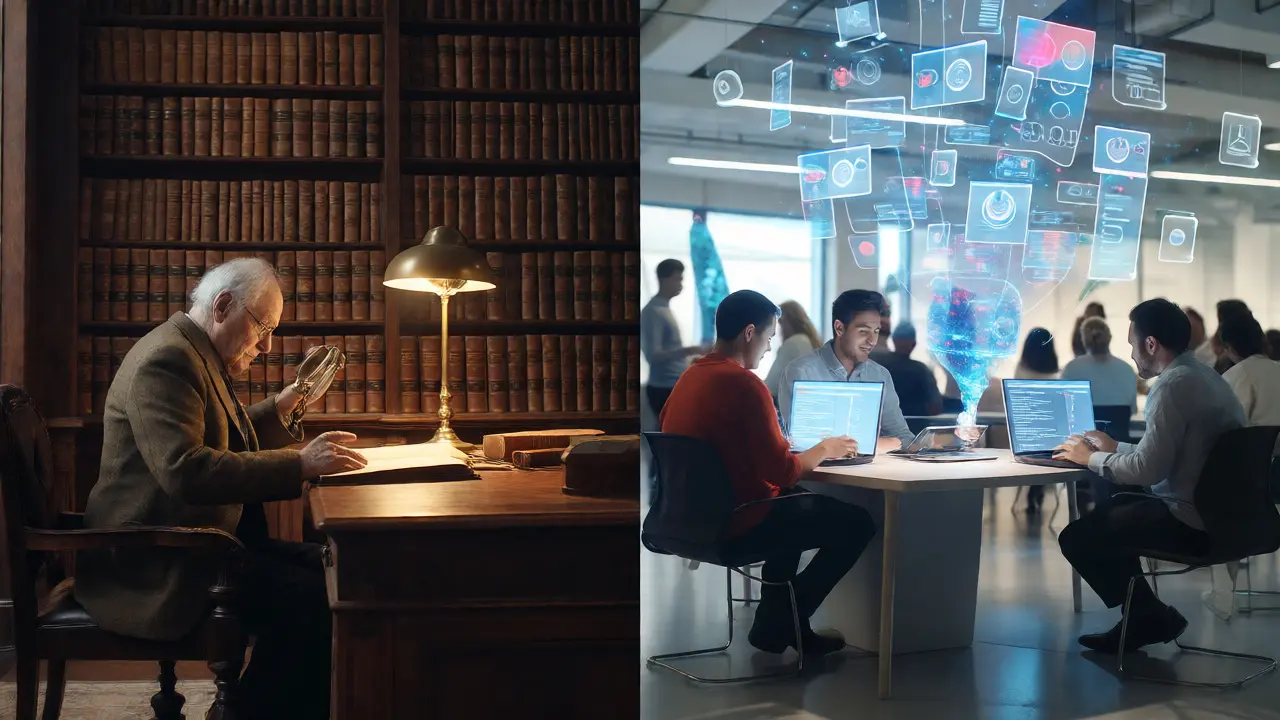 Wikipedia vs Traditional Encyclopedias: Editorial Processes and Access